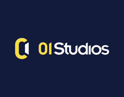 Logo 01Studios auf Dunkelblau