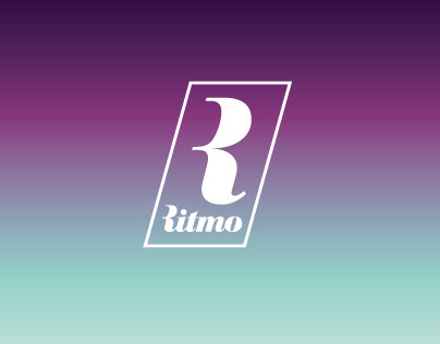 Logo Ritmo Events auf violettem Verlauf